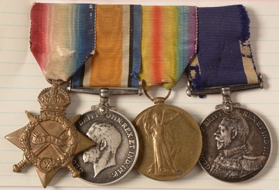 Lot 18 - Royal Navy Long Service and Good Conduct group