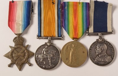 Lot 20 - Royal Navy Long Service and Good Conduct group