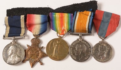 Lot 25 - Royal Navy Long Service and Good Conduct group