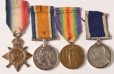 Lot 31 - Royal Navy Long Service and Good Conduct group