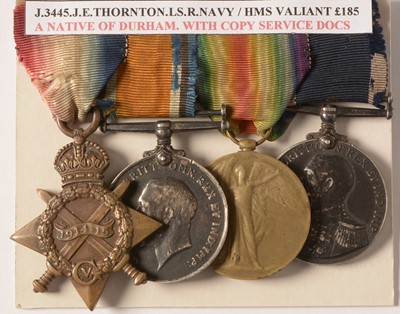 Lot 33 - Royal Navy Long Service and Good Conduct group