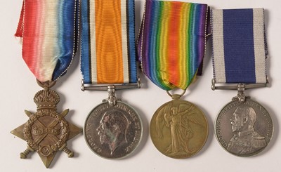 Lot 34 - Royal Navy Long Service and Good Conduct group