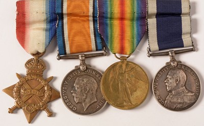 Lot 37 - Royal Navy Long Service and Good Conduct group