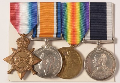Lot 39 - Royal Navy Long Service and Good Conduct group