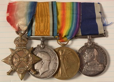 Lot 41 - Royal Navy Long Service and Good Conduct group