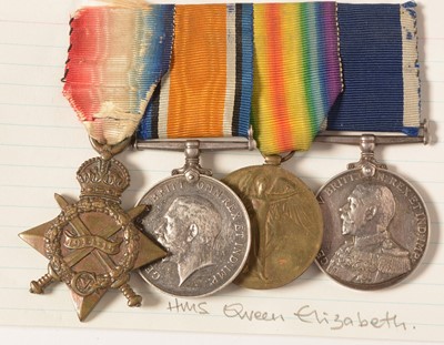 Lot 43 - Royal Navy Long Service and Good Conduct group