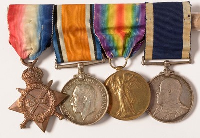 Lot 44 - Royal Navy Long Service and Good Conduct group