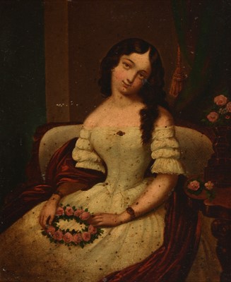 Lot 350 - 19th Century British School - oil.