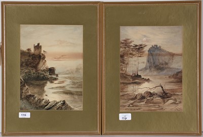 Lot 116 - John Teasdale - watercolours.