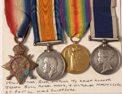 Lot 59 - Royal Navy Long Service and Good Conduct group