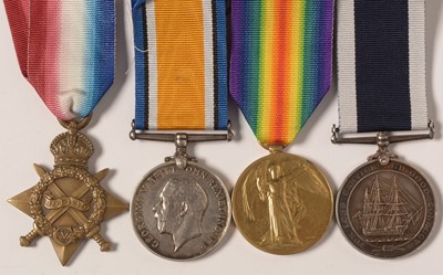 Lot 63 - Royal Navy Long Service and Good Conduct group