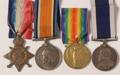 Lot 65 - Royal Navy Long Service and Good Conduct group