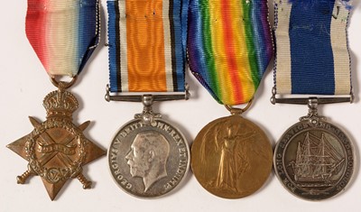 Lot 72 - Royal Navy Long Service and Good Conduct group