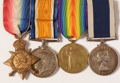 Lot 75 - Royal Navy Long Service and Good Conduct group
