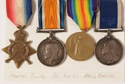 Lot 76 - Royal Navy Long Service and Good Conduct group