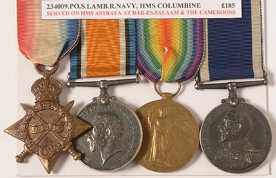 Lot 84 - Royal Navy Long Service and Good Conduct group