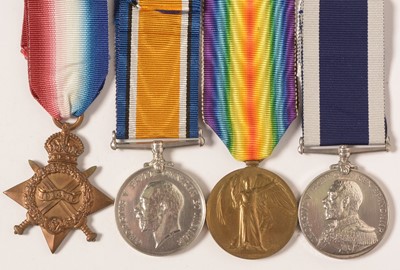 Lot 85 - Royal Navy Long Service and Good Conduct group