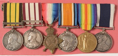 Lot 88 - Royal Navy Long Service and Good Conduct group,...