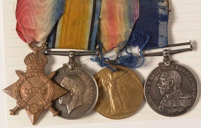 Lot 91 - Royal Navy Long Service and Good Conduct group,...