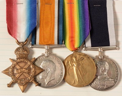 Lot 92 - Royal Navy Long Service and Good Conduct group