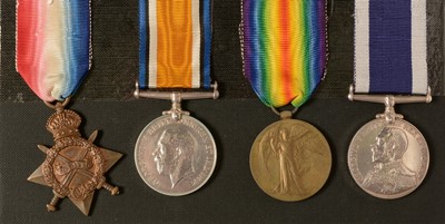 Lot 94 - Royal Navy Long Service and Good Conduct group