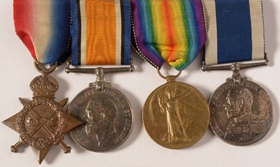 Lot 101 - Royal Navy Long Service and Good Conduct group