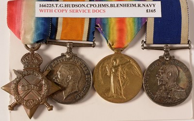 Lot 102 - Royal Navy Long Service and Good Conduct group
