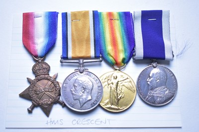 Lot 106 - Royal Navy Long Service and Good Conduct group,...