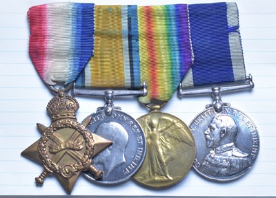 Lot 112 - Royal Navy Long Service and Good Conduct group