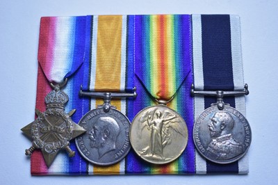 Lot 115 - Royal Navy Long Service and Good Conduct group