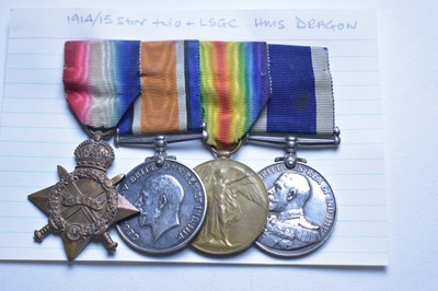 Lot 122 - Royal Navy Long Service and Good Conduct group