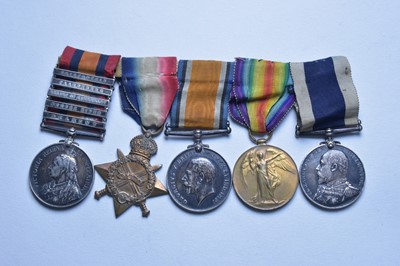 Lot 123 - Royal Navy Long Service and Good Conduct group