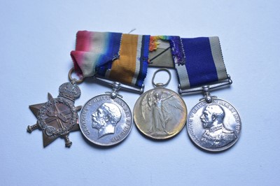 Lot 125 - Royal Navy Long Service and Good Conduct group,...