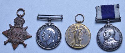 Lot 128 - Royal Navy Long Service and Good Conduct group