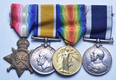Lot 129 - Royal Navy Long Service and Good Conduct group