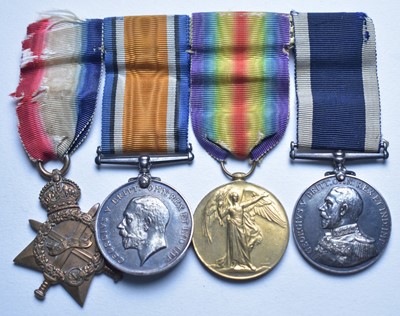 Lot 134 - Royal Navy Long Service and Good Conduct group