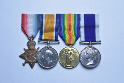 Lot 136 - Royal Navy Long Service and Good Conduct group