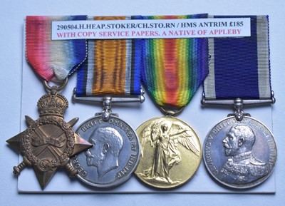 Lot 160 - Royal Navy Long Service and Good Conduct group