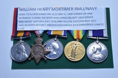 Lot 173 - Royal Navy Long Service and Good Conduct group