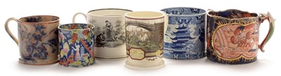 Lot 503 - Sunderland frog mug and five others