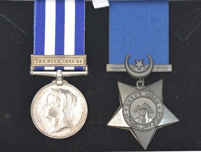 Lot 189 - Egypt Medal and Khedive's star