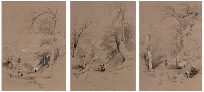 Lot 1768 - Thomas Miles Richardson, jnr - watercolours.