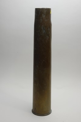 Lot 970 - A large 3.7inch AA Gun brass shell case