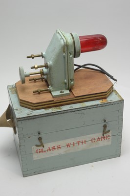 Lot 971 - World War II Nautical signalling lamp