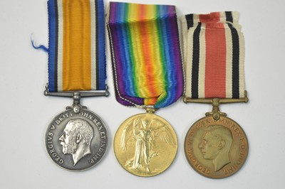 Lot 223 - First World War pair and Constabulary medal
