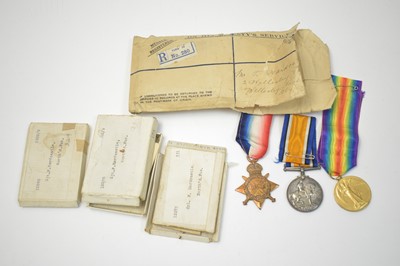 Lot 228 - First World War trio