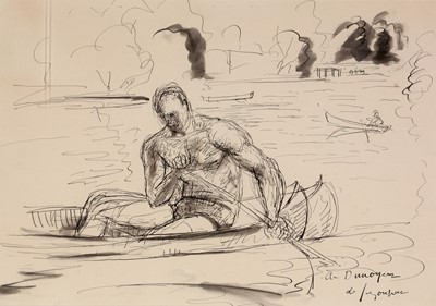 Lot 226 - Andre de Segonzac - drawing.