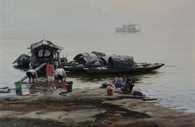 Lot 379 - Cheng Jiguang - oil.