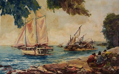 Lot 380 - Sujatno Koempoel - oil.