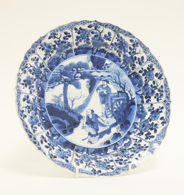 Lot 433 - Chinese blue and white dish